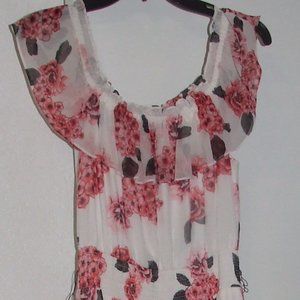 White House Black Market Full Length Dress, Size M